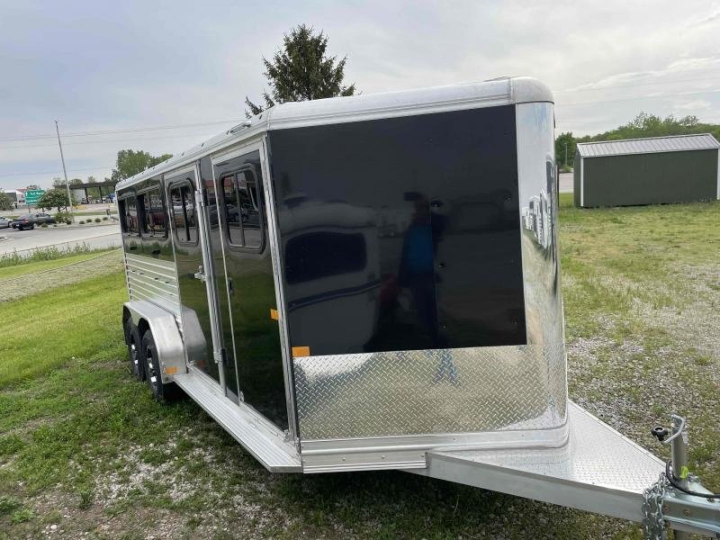 2024 FRONTIER LOW PRO 7X16 DDFW Pen / Stock Combo Trailer