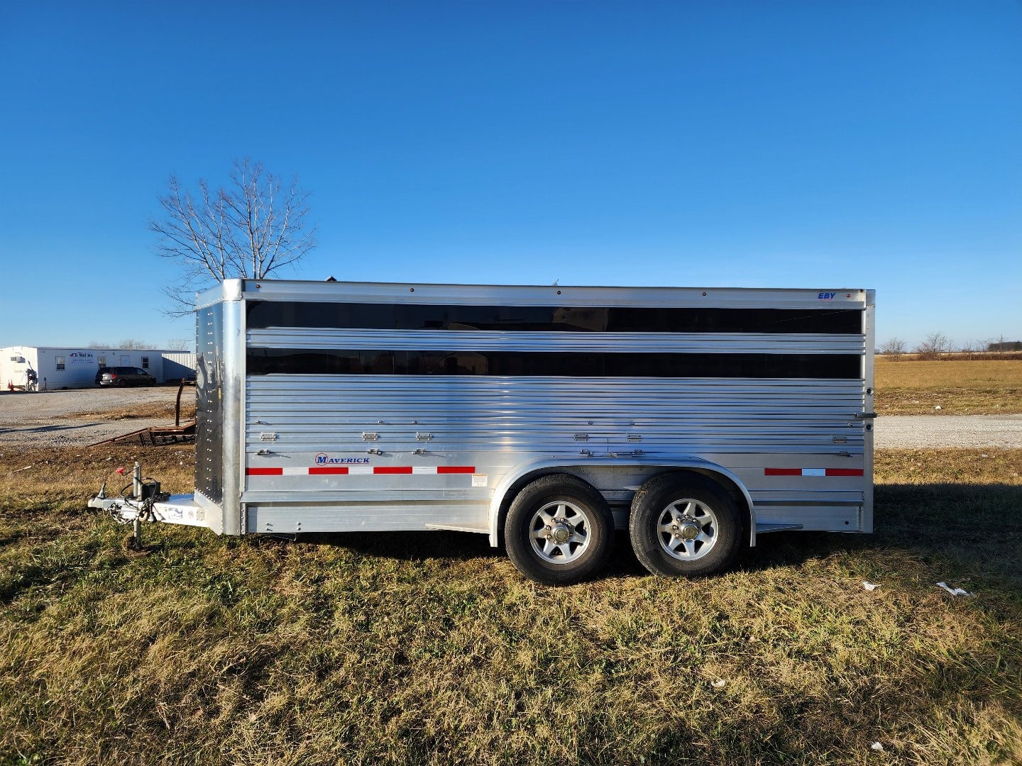 2020 EBY TRAILERS 7X16 STOCK Stock / Stock Combo Trailer