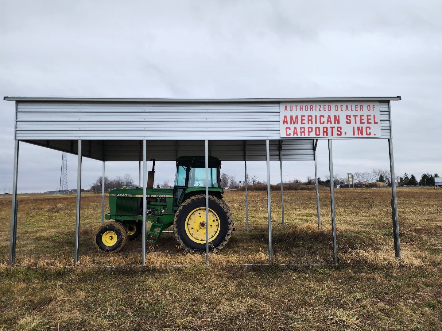 2024 American Steel Carports Garage / Carport