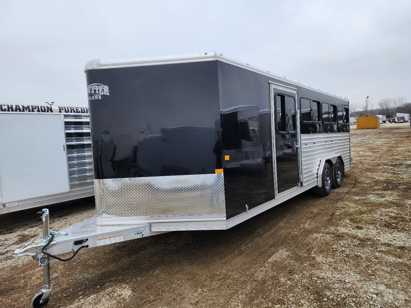 2024 FRONTIER TRAILERS STOCK LOW PRO 7X20 Stock / Stock Combo Trailer