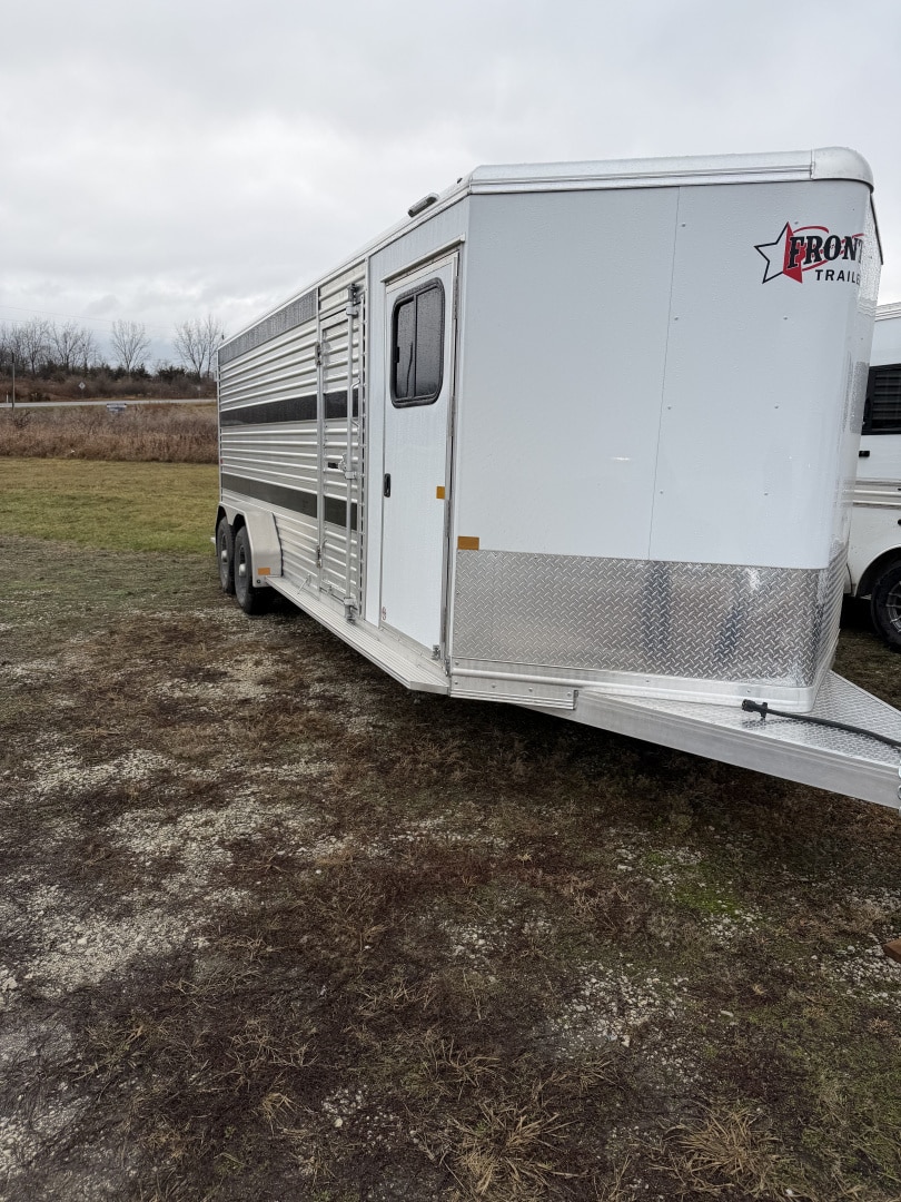 2026 Frontier Trailers 8-Pen Stock Low Pro 7 x 20 Stock / Stock Combo Trailer