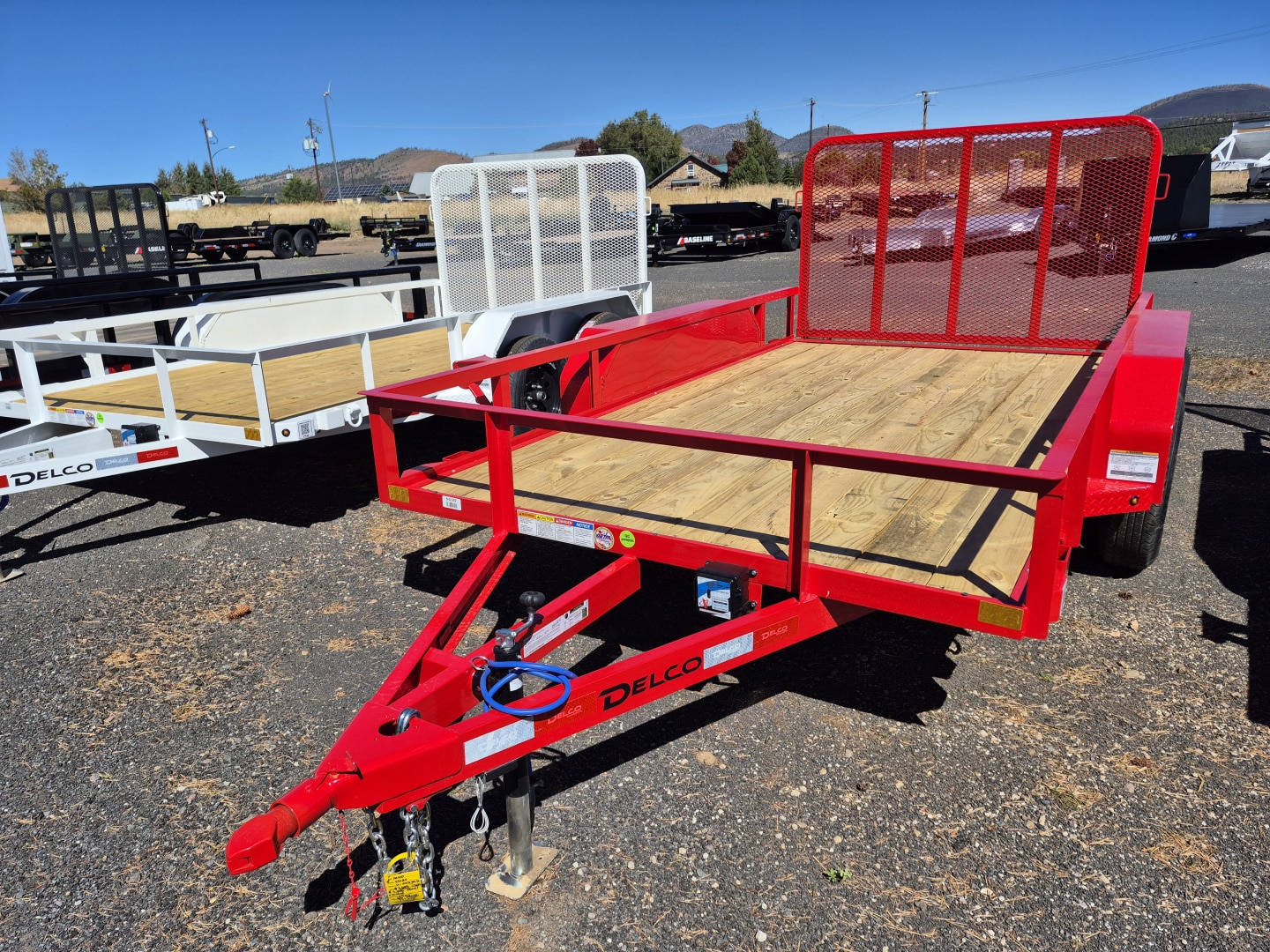 2026 Delco Tandem Axle Utility/7,000 GVWR/77″X10′