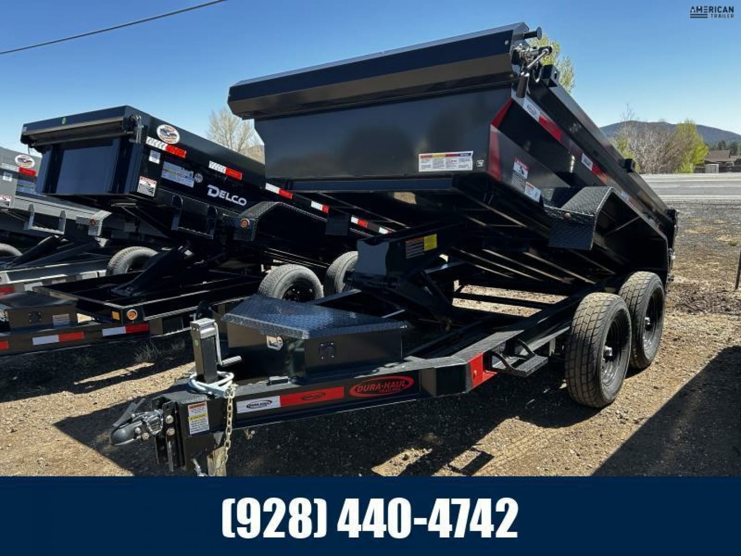 2025 Dura-Haul Tandem Axle Dump/ 7,000 GVWR/60″x10’x20″