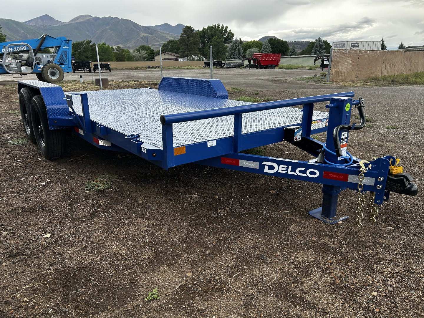 2025 Delco Tandem Axle Car Hauler/9,990 GVWR/83″x16′