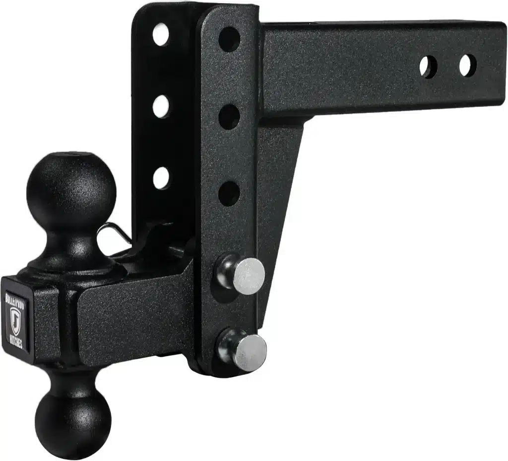 Bulletproof Hitch / MD254 / 2.5″ Shank / 4″ Drop / 2-5/16″ & 2″ Ball