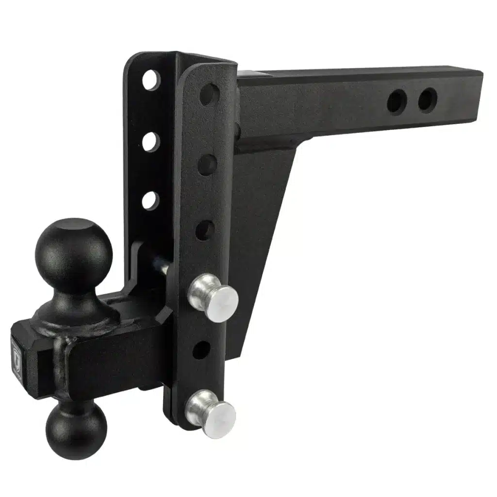 Bulletproof Hitch / 2″ Shank / 6″ Drop / 2-5/16″ & 2″ Ball