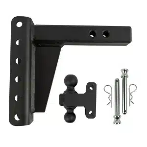 Bulletproof Hitch / 2″ Shank / 6″ Drop / 2-5/16″ & 2″ Ball