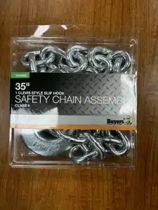 Safety Chain Assembly w/Slip Hook