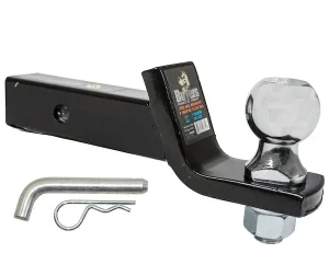 2 5/16″ Black Ball Mount Kit w/2″ Shank and 2″ Drop-Cotter Pin Hitch