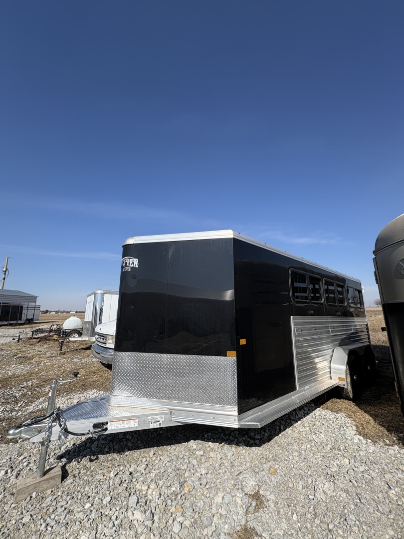 2026 Frontier Trailers 6 Pen Stock Low Pro 7×16 Stock / Stock Combo Trailer