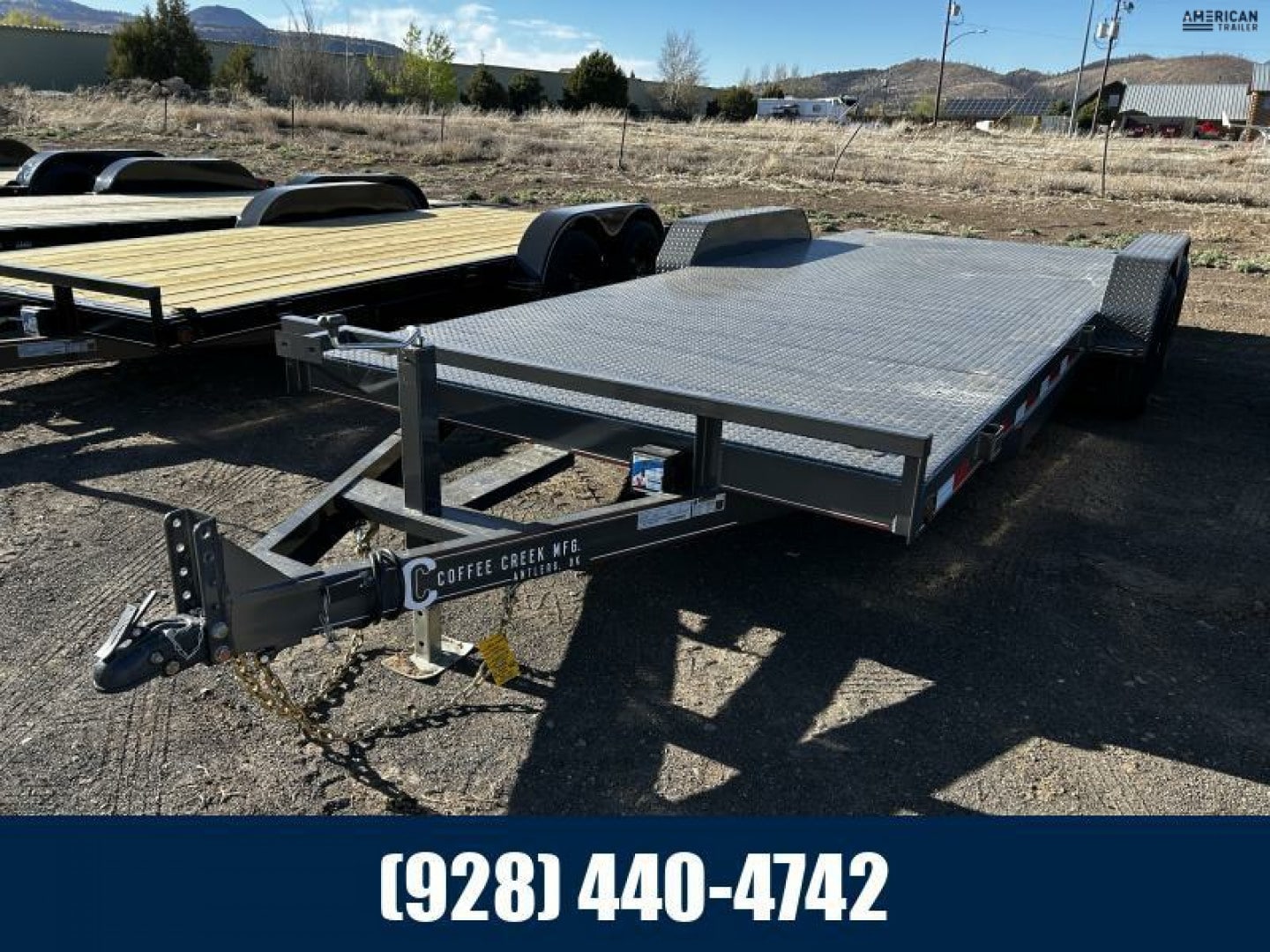 2025 Coffee Creek Tandem Axle Car Hauler/9,990 GVWR/83″x20′