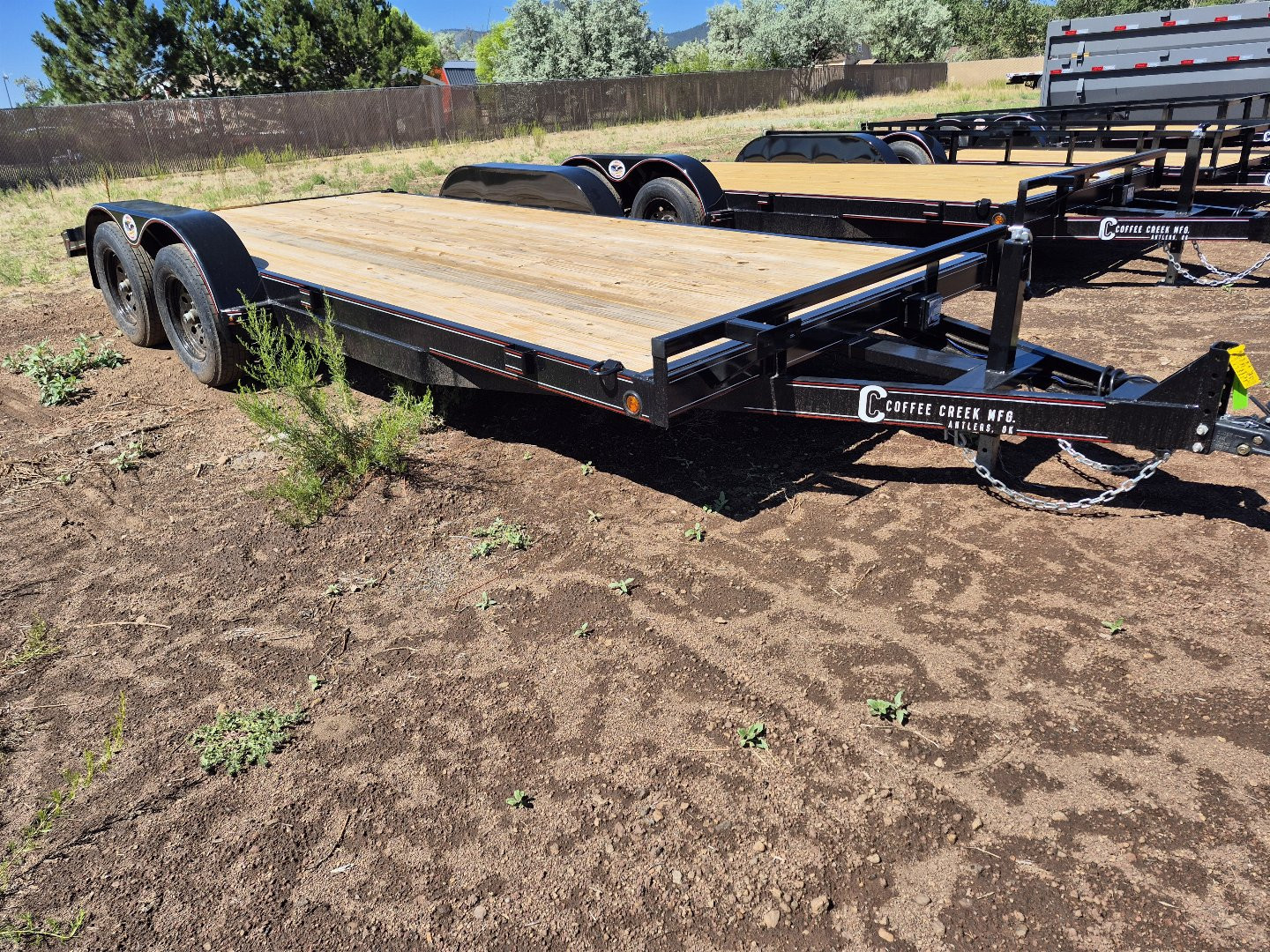 2025 Coffee Creek Tandem Axle Car Hauler/7,000 GVWR/83″x18′