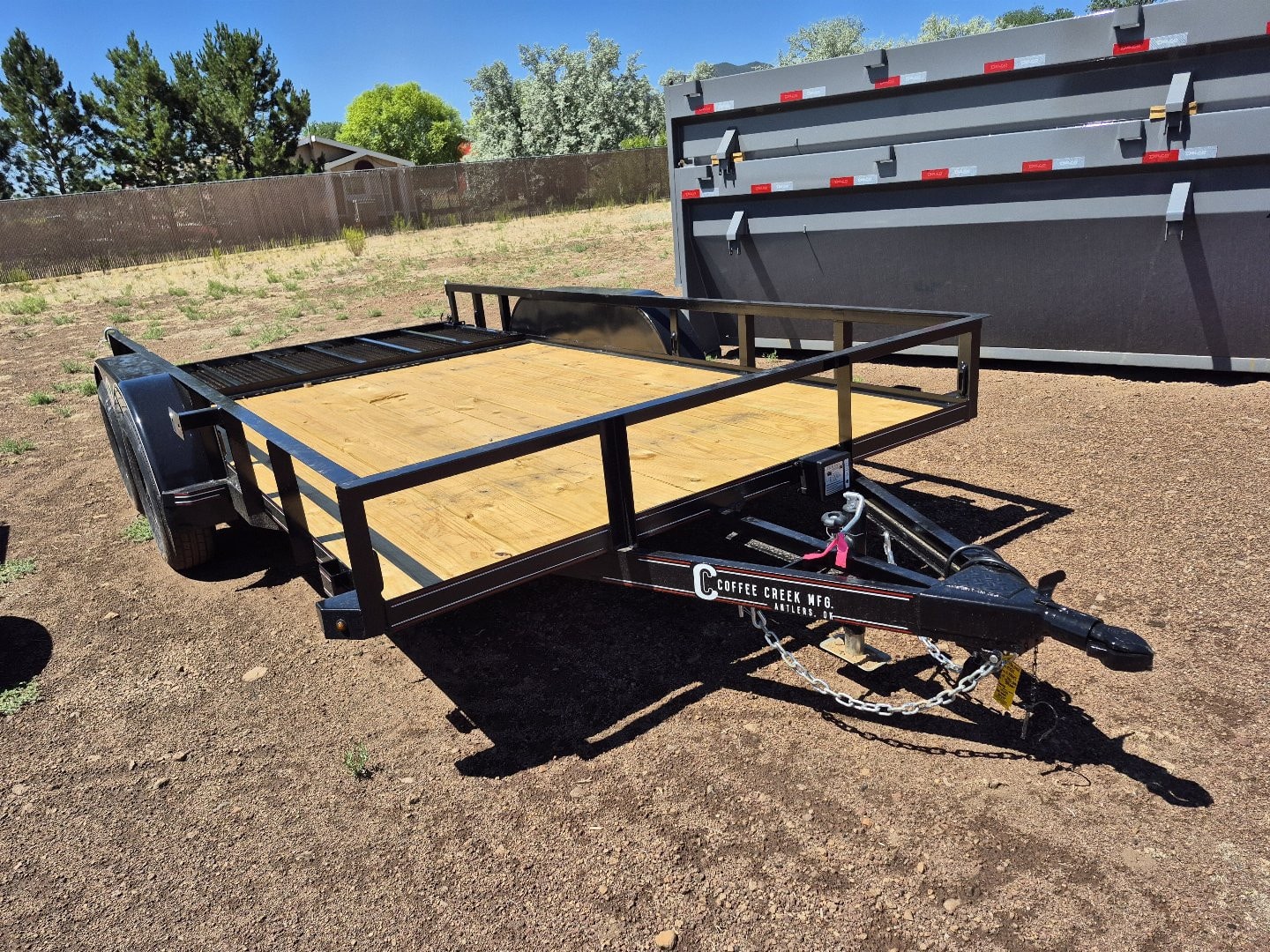 2025 Coffee Creek Tandem Axle Utility Trailer/7,000 GVWR/83″x14′