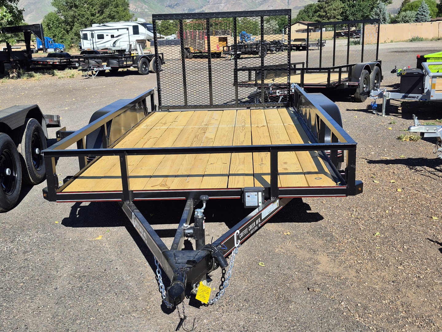 2025 Coffee Creek Tandem Axle Utility/7,000 GVWR/77’x12′