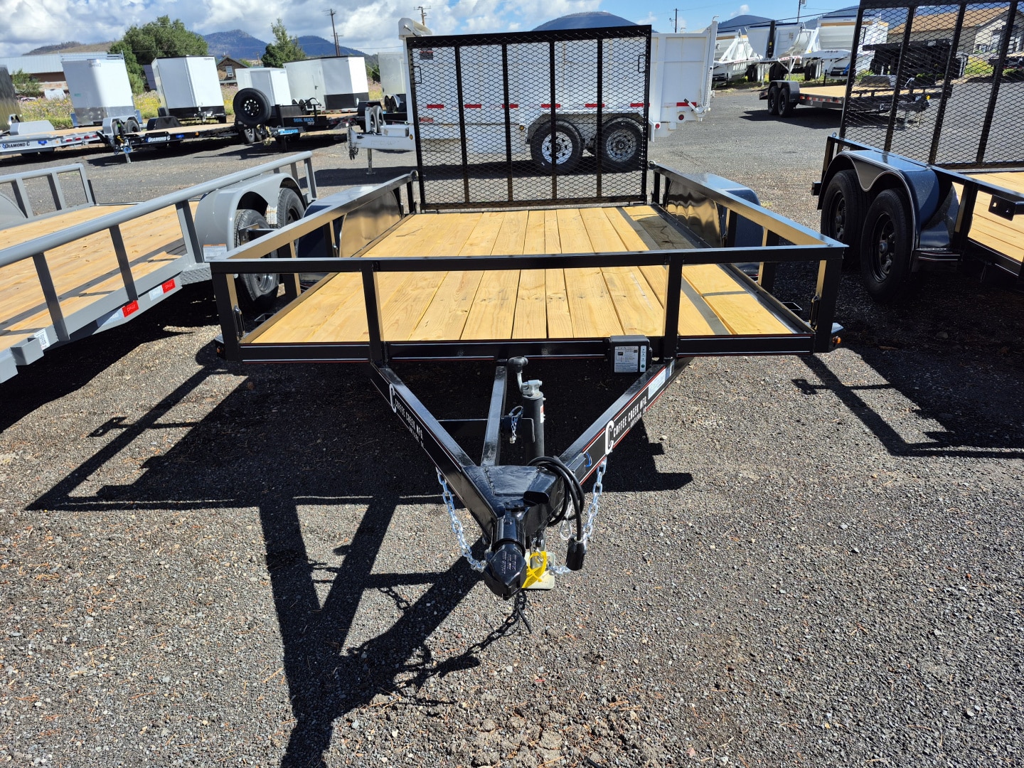 2025 Coffee Creek Tandem Axle Utility/7,000 GVWR/77″x12′
