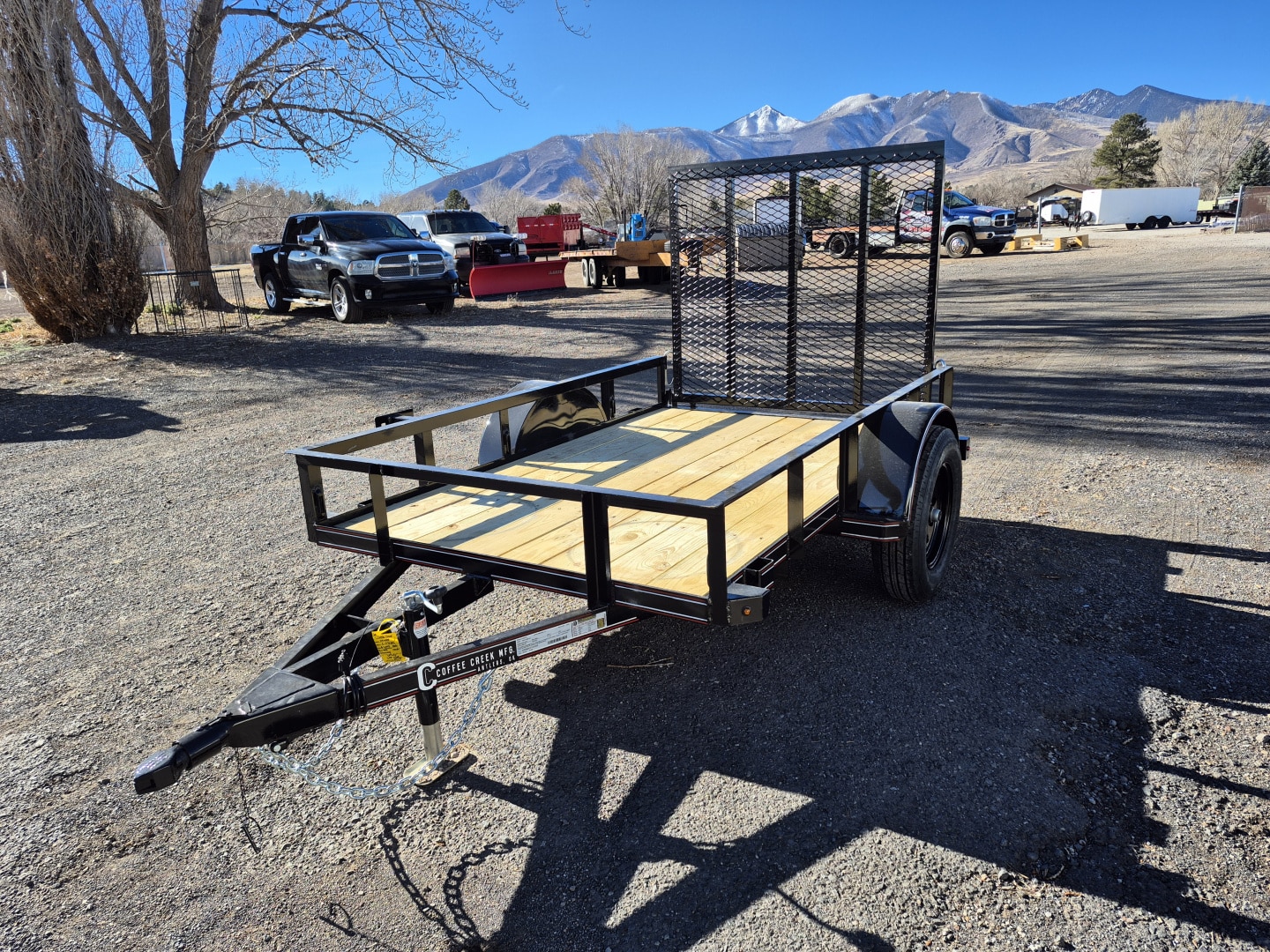 2026 Coffee Creek Single Axle Utility/2,990 GVWR/60″X8′