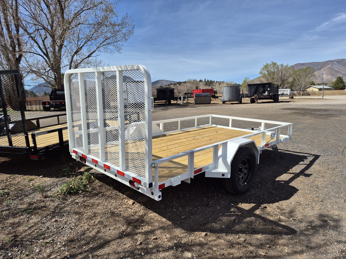 2026 Delco Tandem Axle Utility/3,500 GVWR/77″X12′