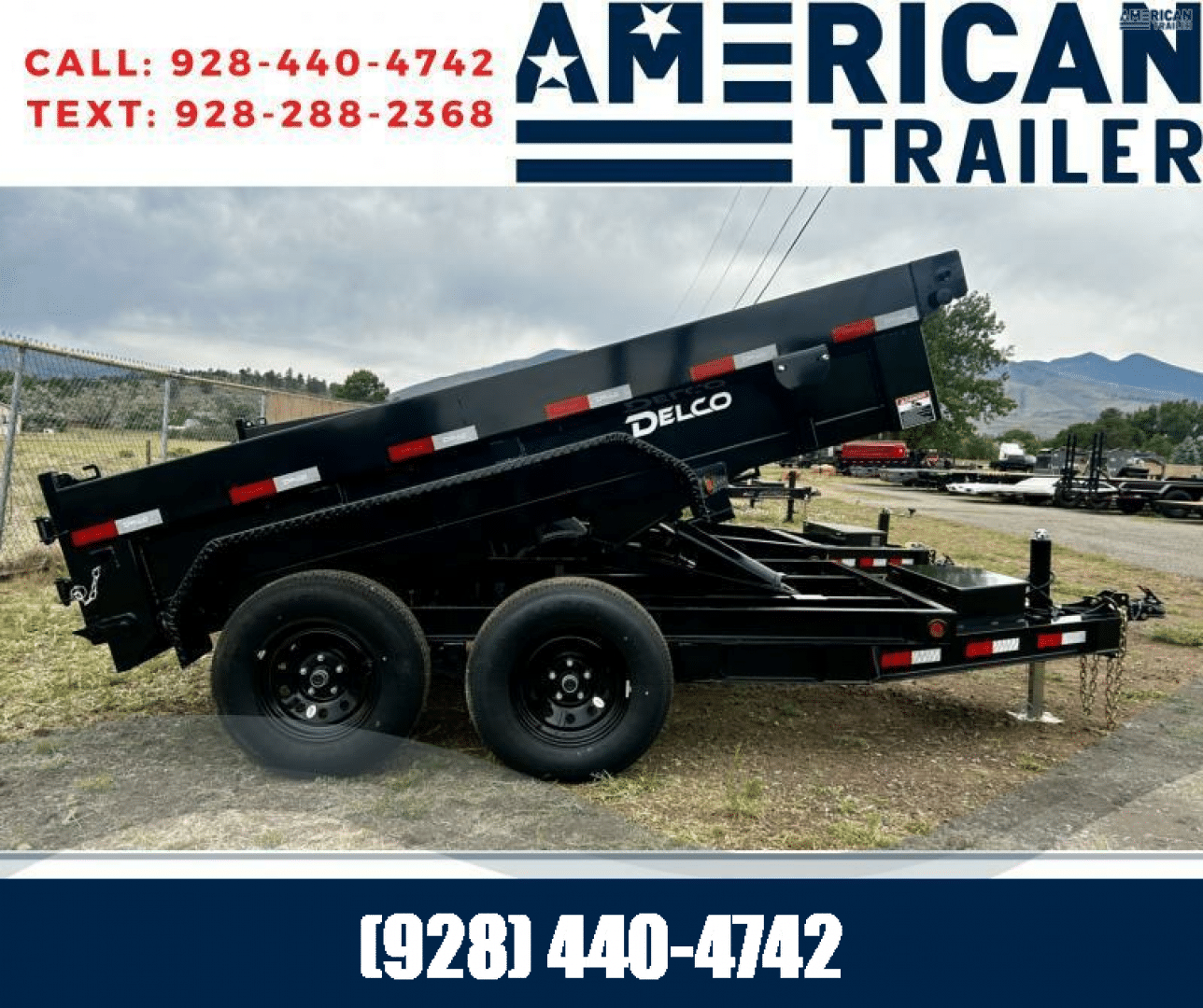2025 Delco Tandem Axle Dumper/7,000 GVWR/60”x10’x18”