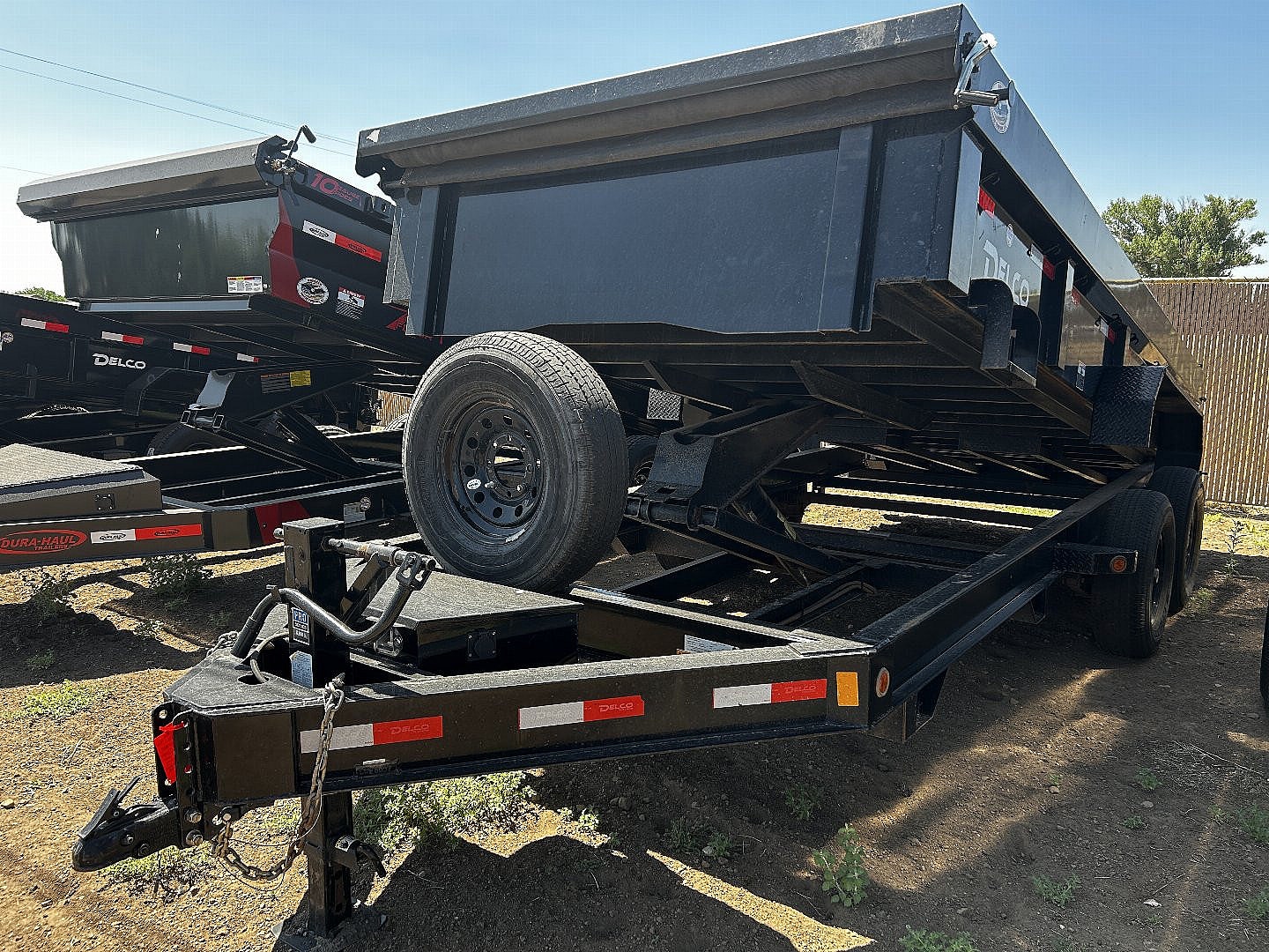 USED “AS IS” 2023 Delco Tandem Axle Dump/14,000 GVWR/83″x16′