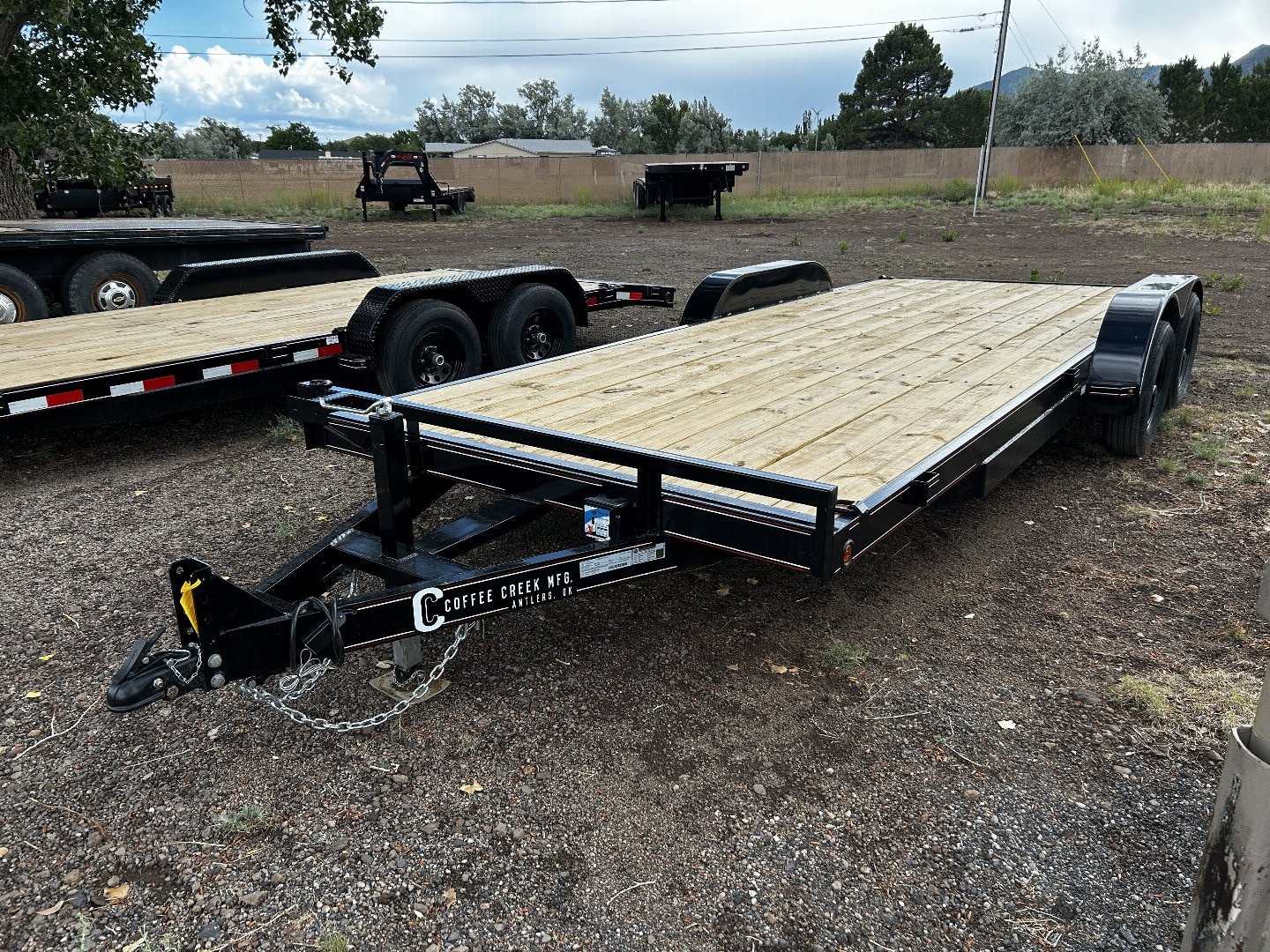 2025 Coffee Creek Tandem Axle Car Hauler/7,000 GVWR/83″x20′