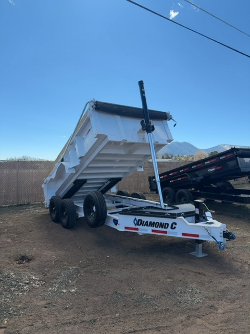 2026 Diamond C Tandem Axle Telescopic Dump/14,900 GVWR/82″X14’X24″