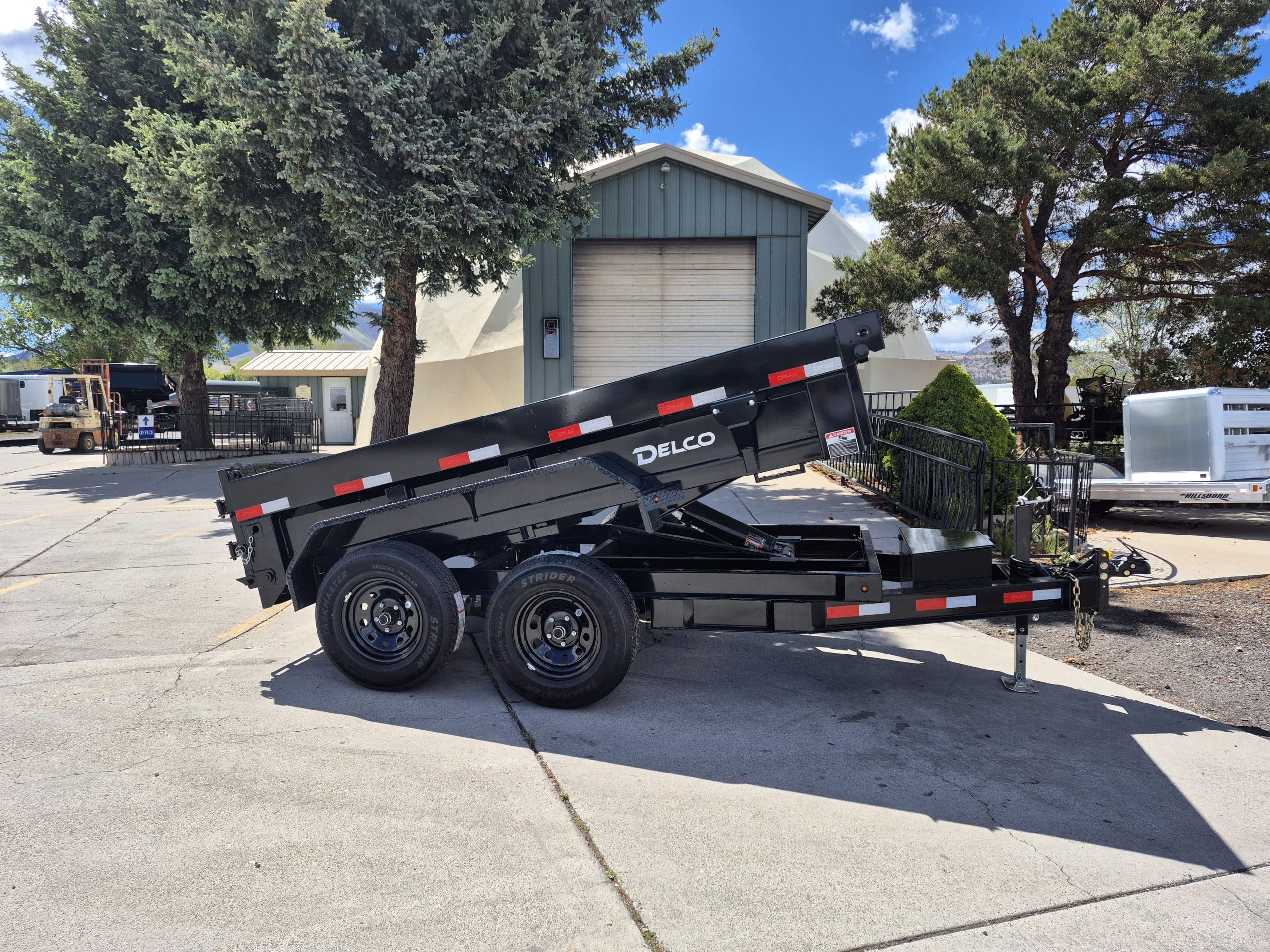 2026 Delco Tandem Axle Dump/7,000 GVWR/60″x10′
